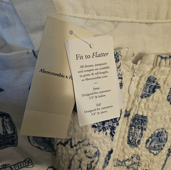 Abercrombie & Fitch linen blend Dress - Picture 5 of 8